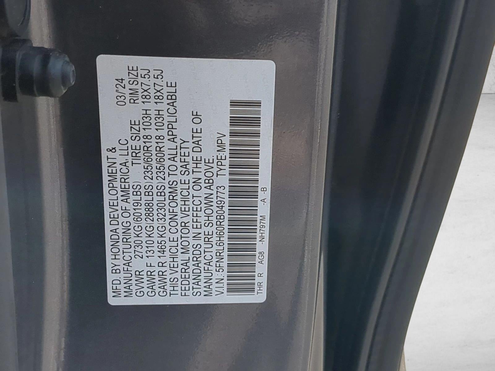 2024 Honda Odyssey EX-L