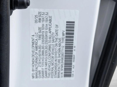 2025 Honda Odyssey Elite