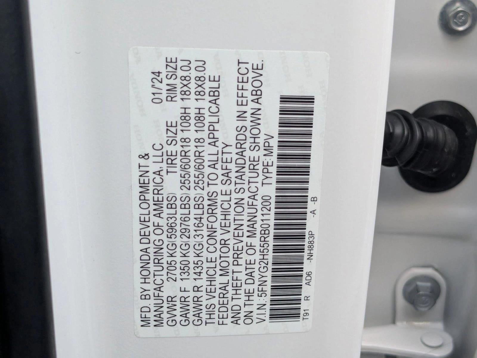 2024 Honda Pilot EX-L 7 Passenger