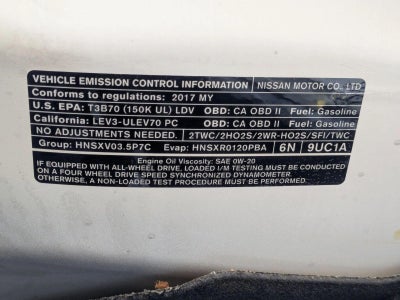 2017 Nissan Murano SL