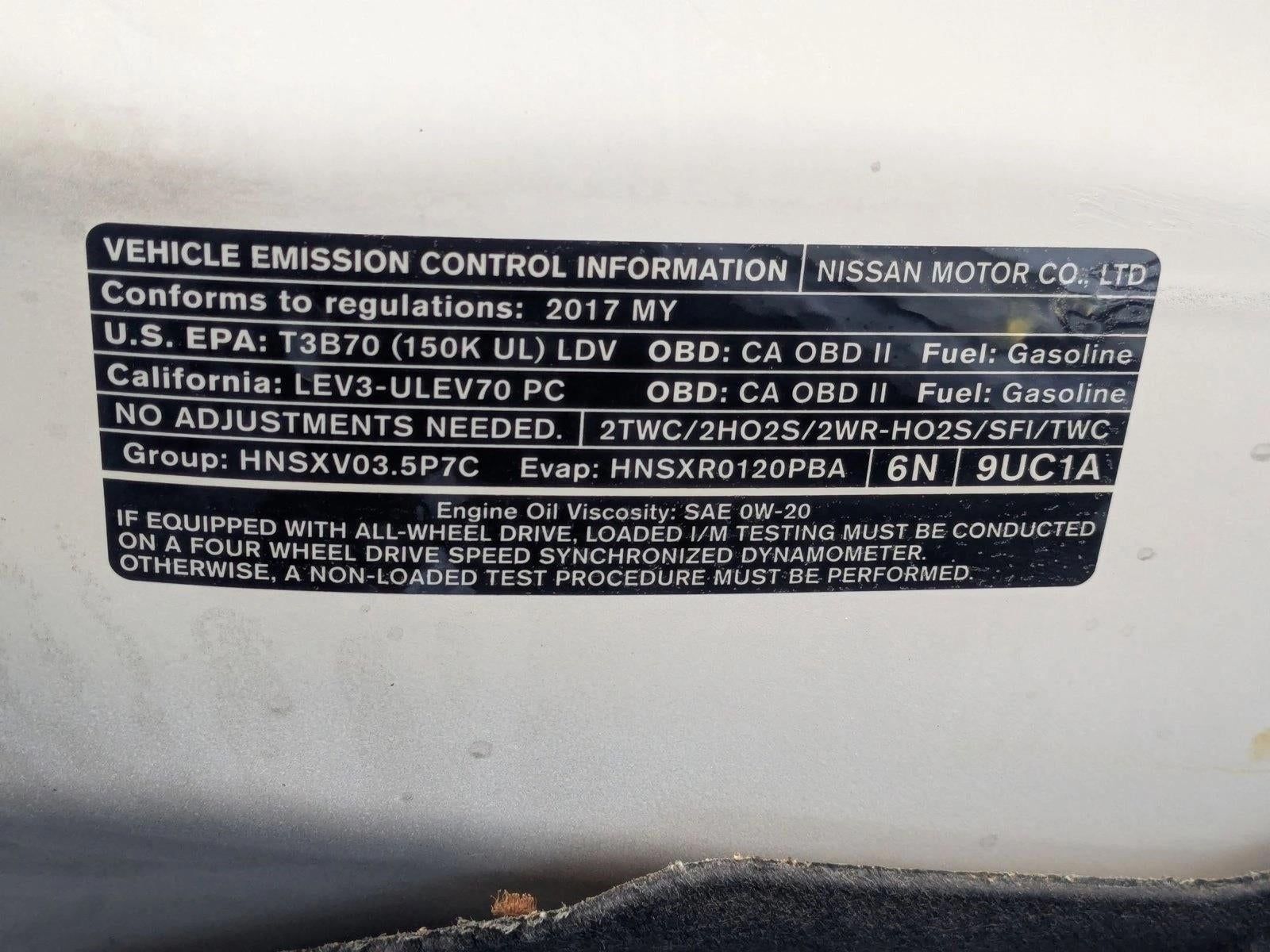 2017 Nissan Murano SL