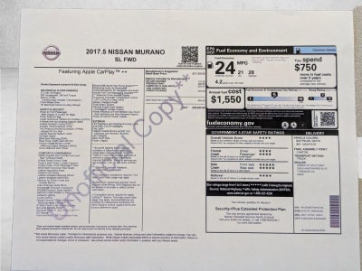 2017 Nissan Murano SL