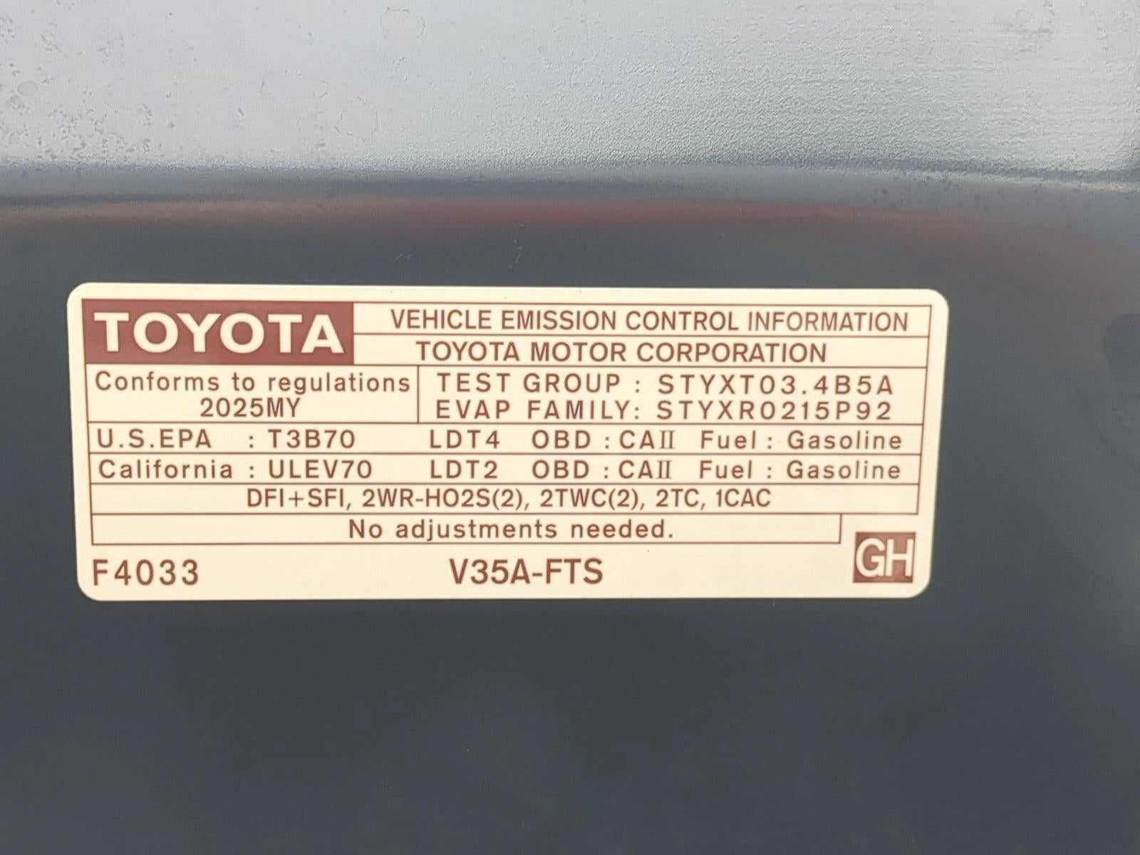 2025 Toyota Tundra Platinum