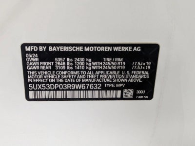 2024 BMW X3 xDrive30i