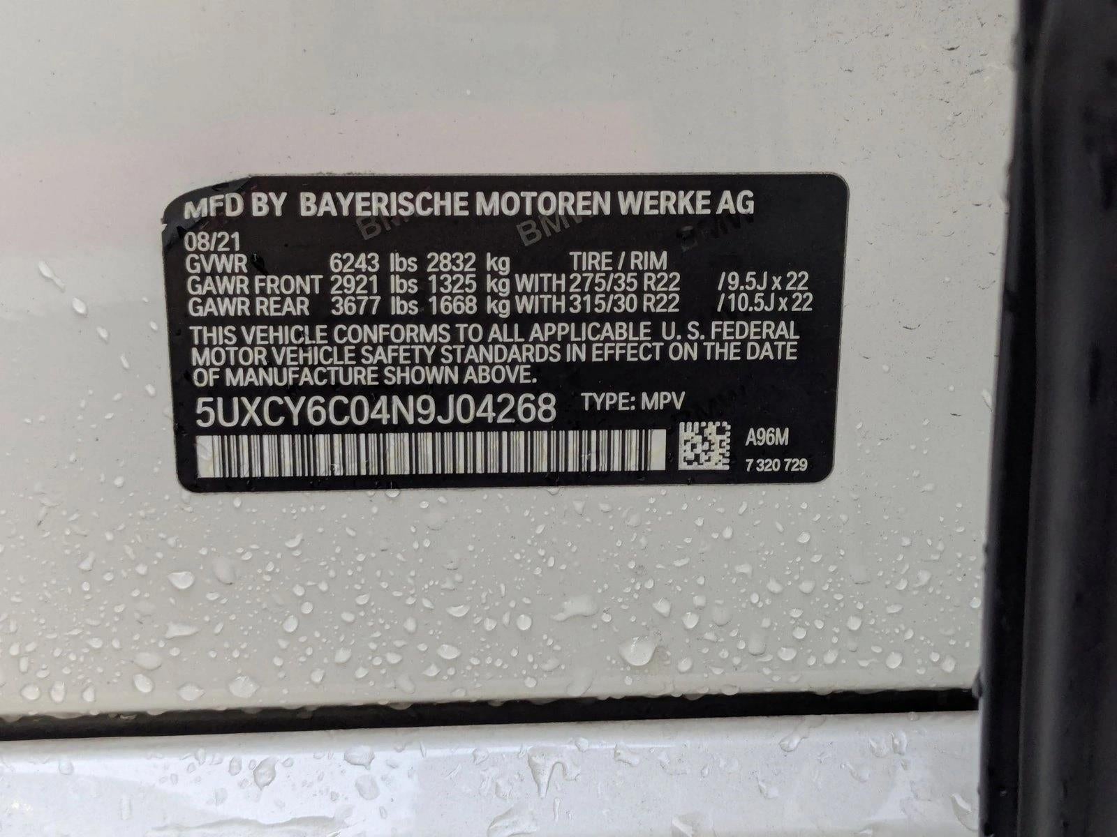 2022 BMW X6 xDrive40i