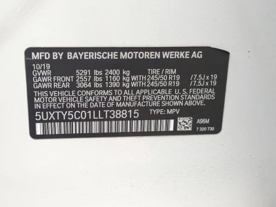 2020 BMW X3 xDrive30i