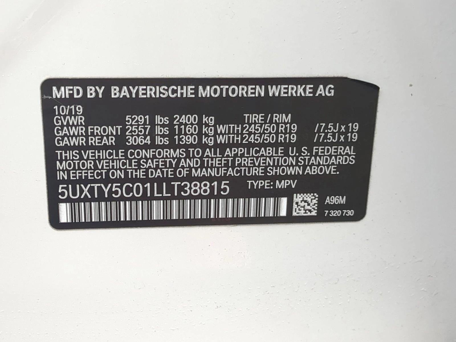 2020 BMW X3 xDrive30i