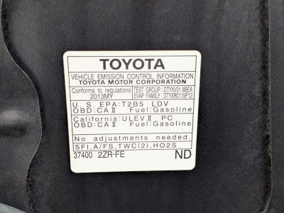 2013 Toyota Corolla L