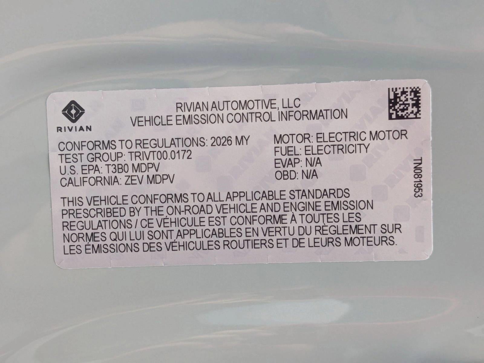 2026 RIVIAN R1S Base