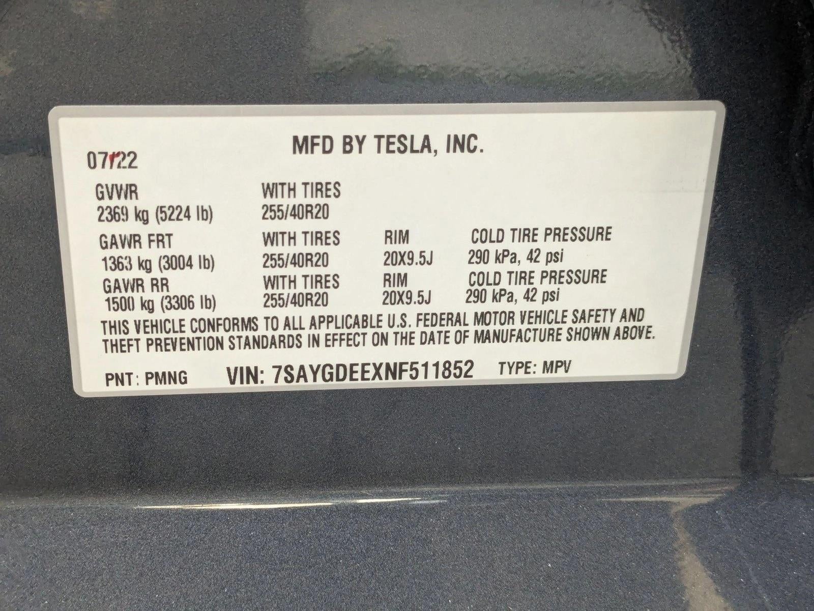 2022 Tesla Model Y Long Range