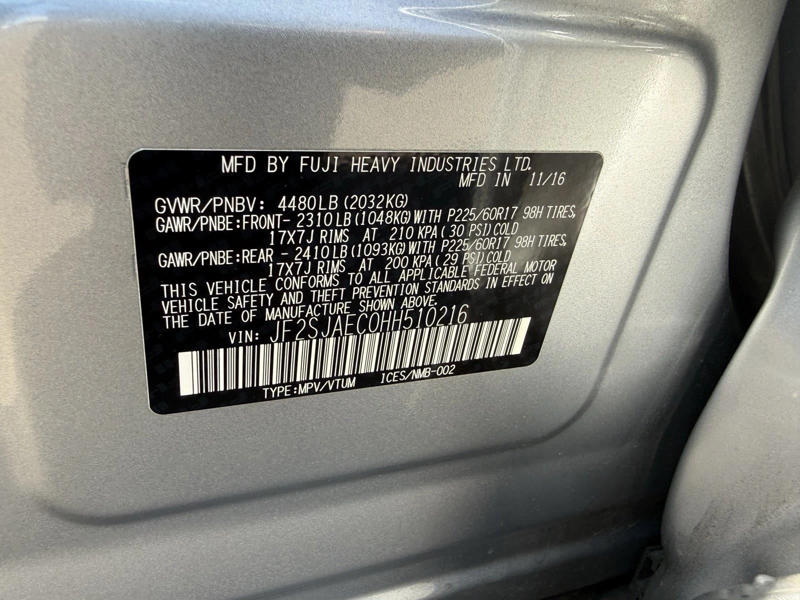2017 Subaru Forester 2.5i Premium