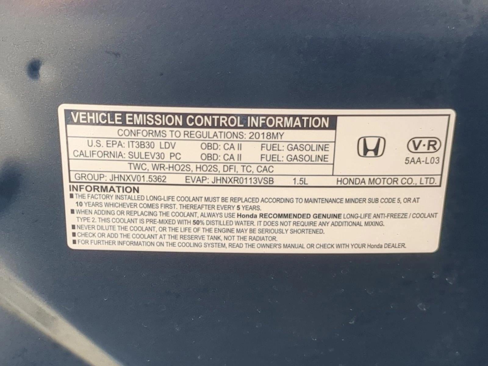 2018 Honda Civic EX-T