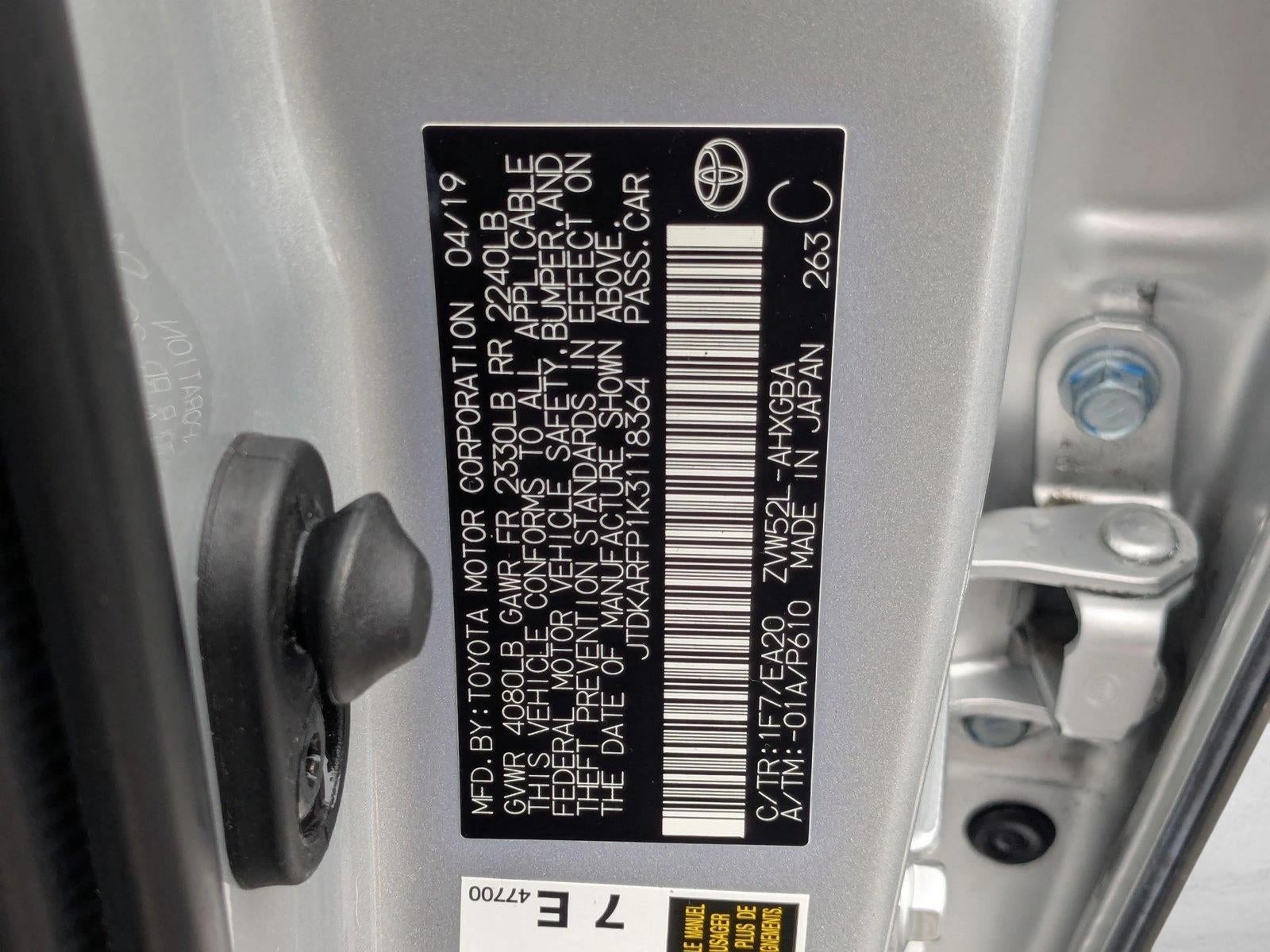 2019 Toyota Prius Prime Plus