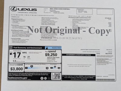 2024 Lexus GX 550 Overtrail+