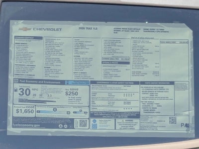 2026 Chevrolet Trax LS
