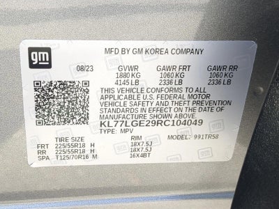 2024 Chevrolet Trax 1RS