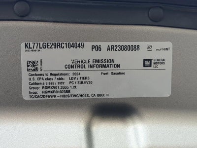 2024 Chevrolet Trax 1RS