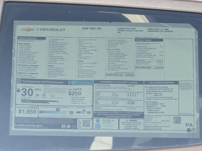 2026 Chevrolet Trax 1RS