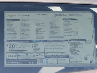 2026 Chevrolet Trax 1RS