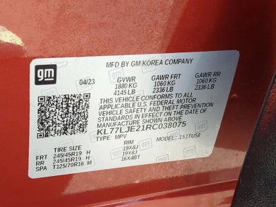 2024 Chevrolet Trax 2RS