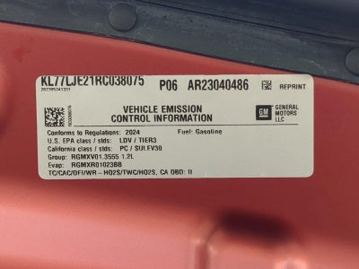 2024 Chevrolet Trax 2RS