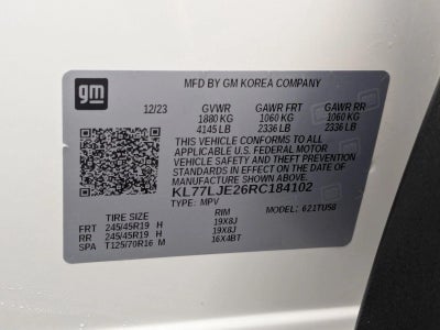 2024 Chevrolet Trax 2RS