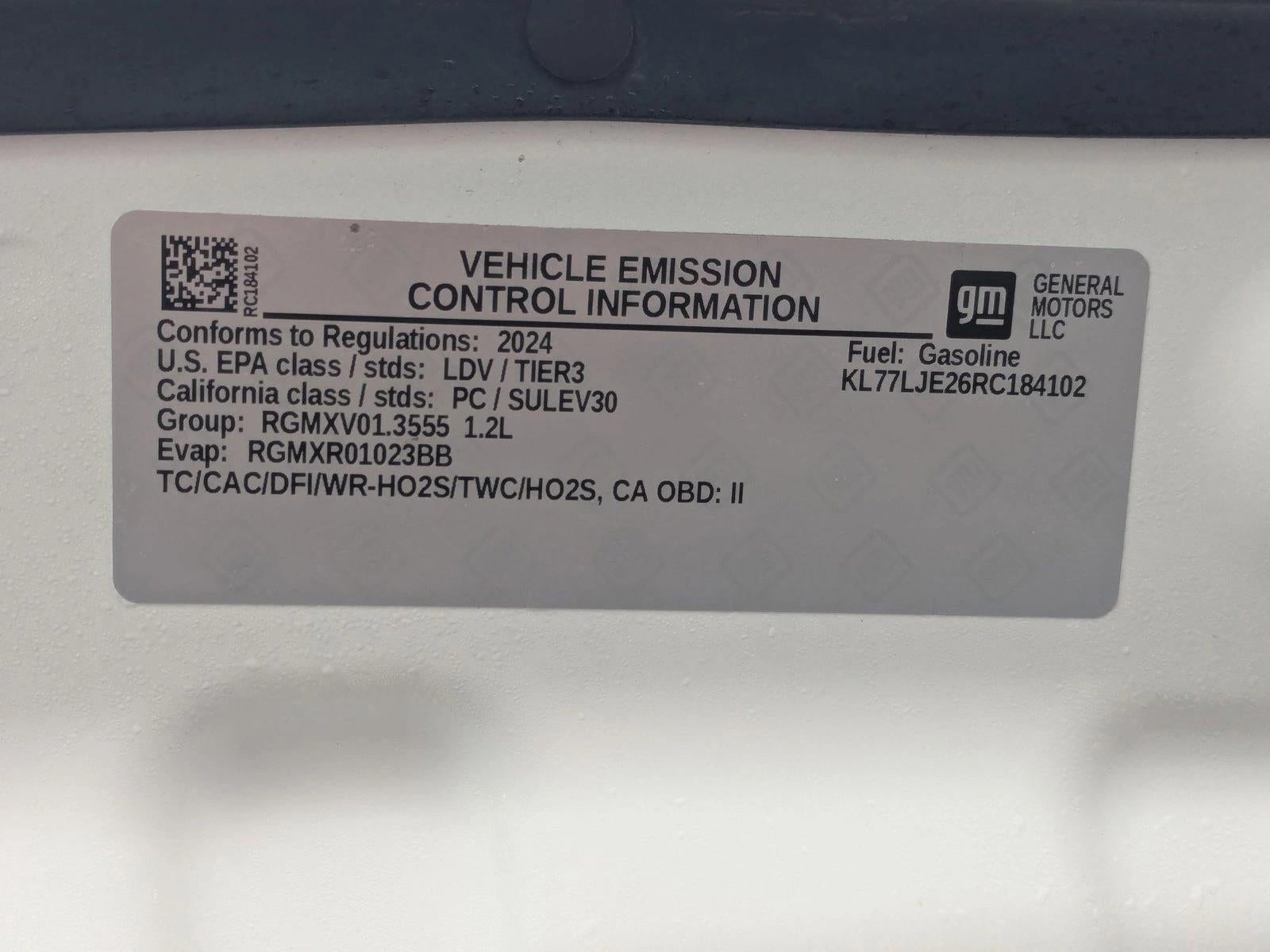 2024 Chevrolet Trax 2RS