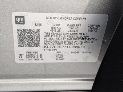 2026 Chevrolet Trax 2RS