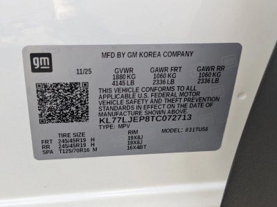 2026 Chevrolet Trax 2RS