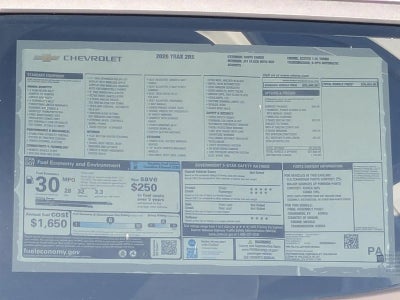 2026 Chevrolet Trax 2RS