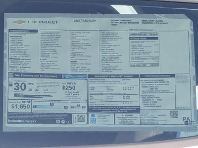 2026 Chevrolet Trax ACTIV