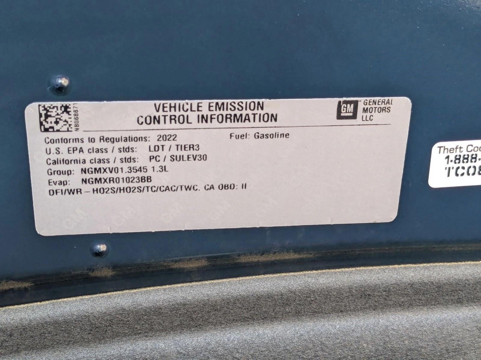 2022 Chevrolet Trailblazer LT