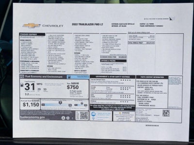 2022 Chevrolet Trailblazer LT