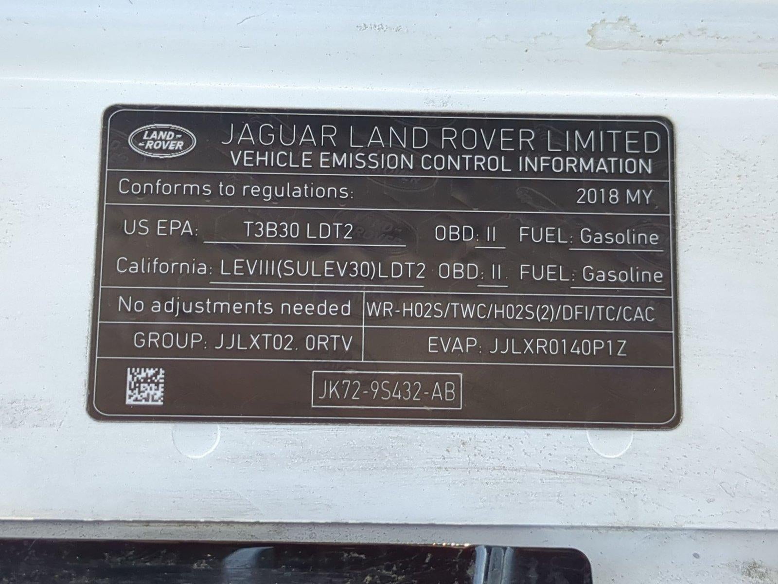 2018 Land Rover Discovery Sport SE