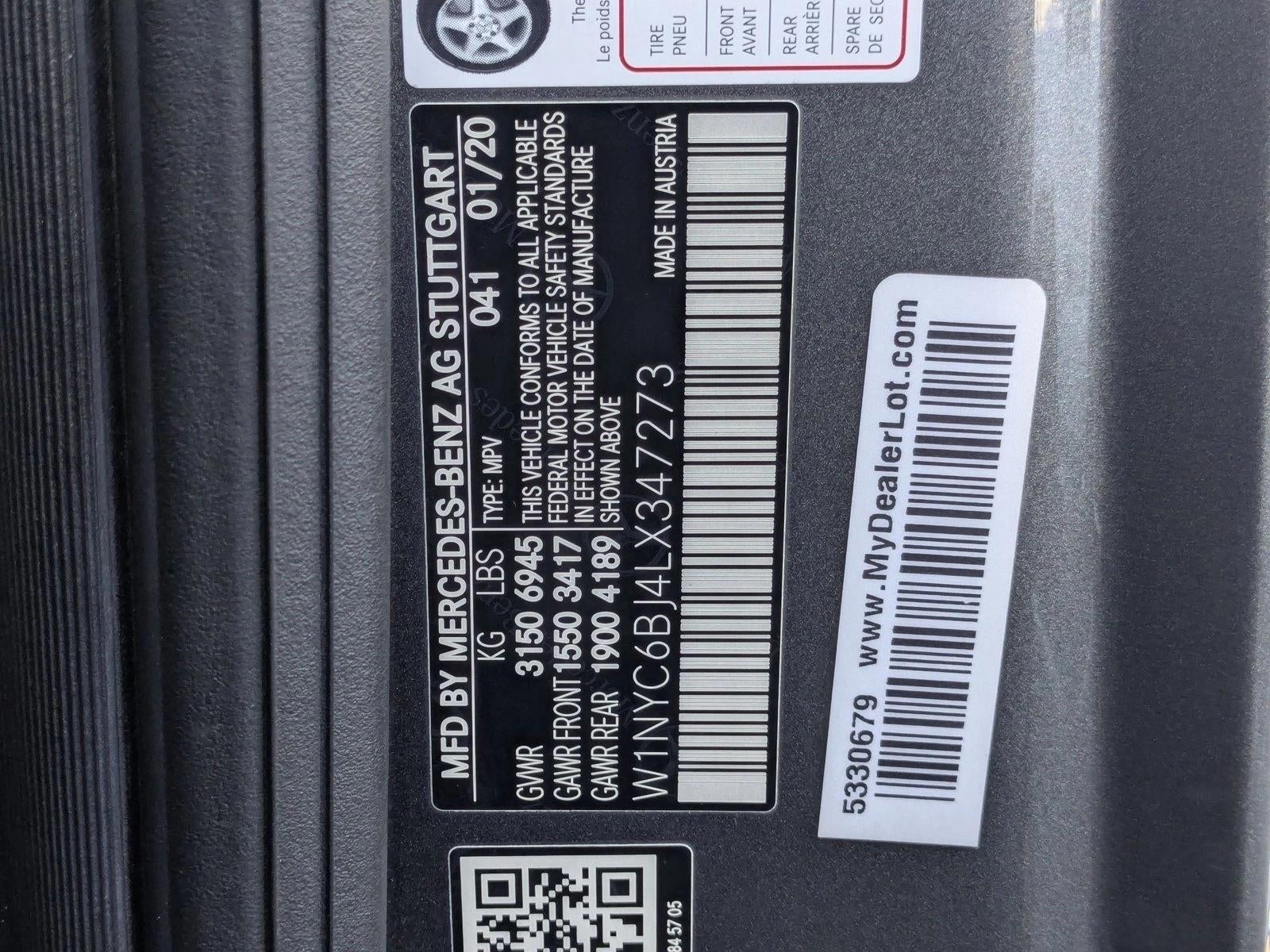 2020 Mercedes-Benz G-Class G 550