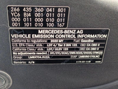 2020 Mercedes-Benz G-Class G 550