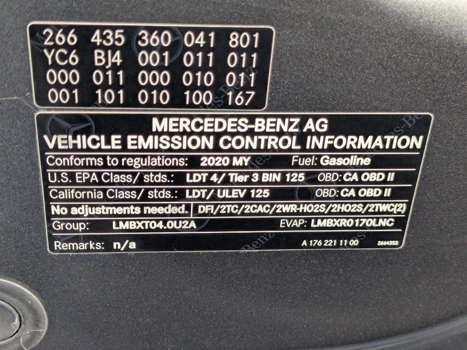 2020 Mercedes-Benz G-Class G 550