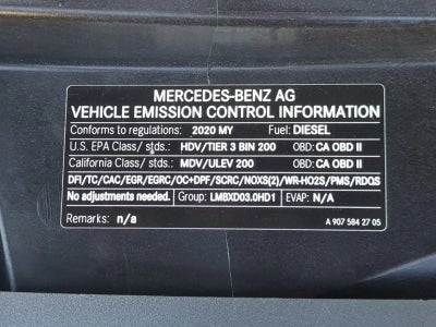 2020 Mercedes-Benz Sprinter 2500 Base