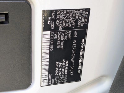 2023 Mercedes-Benz Sprinter Passenger Van Base