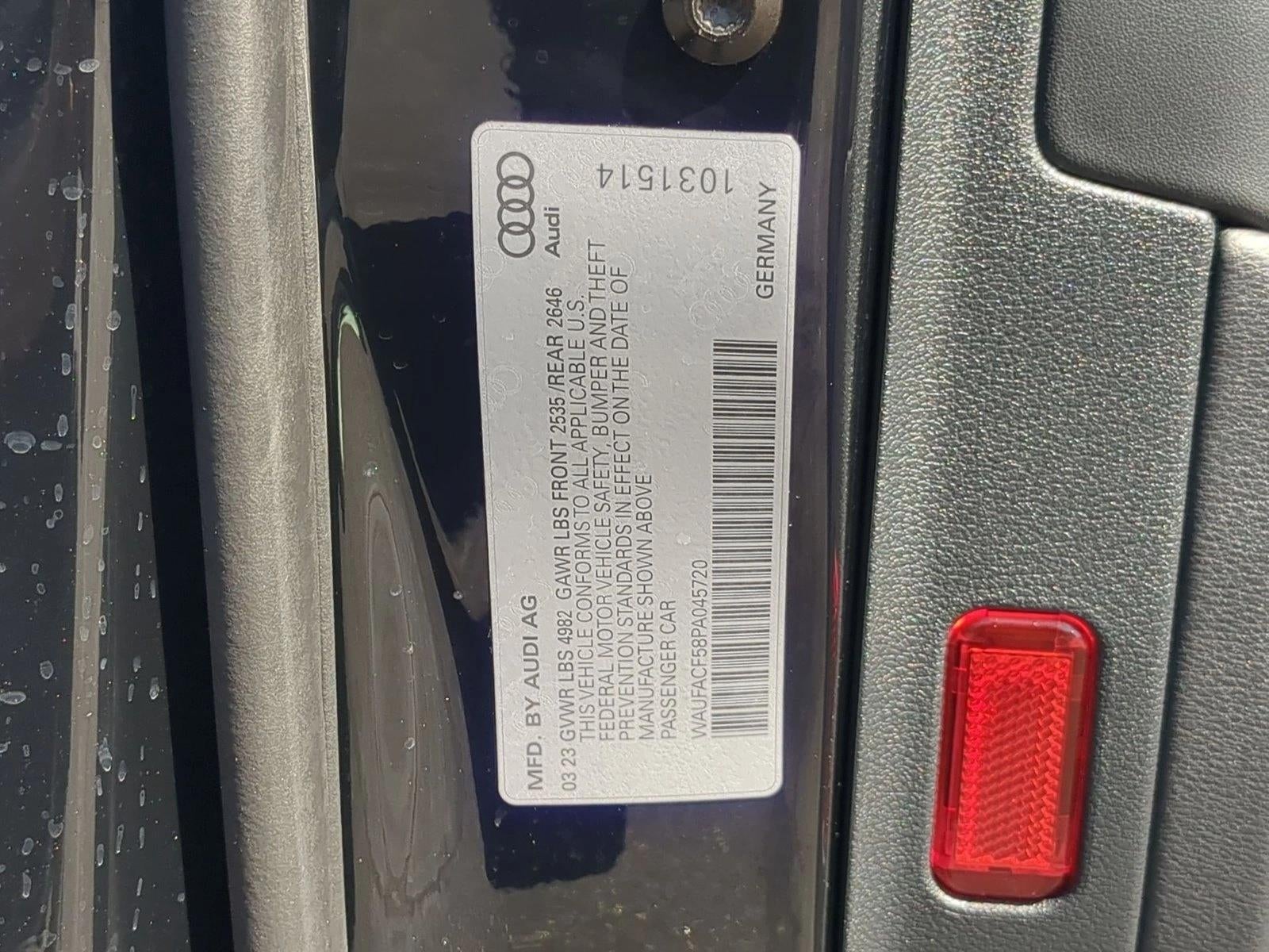 2023 Audi A5 Sportback Premium Plus 45 TFSI S line quattro S tronic