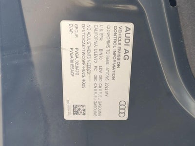 2023 Audi A5 Sportback Premium Plus 45 TFSI S line quattro S tronic