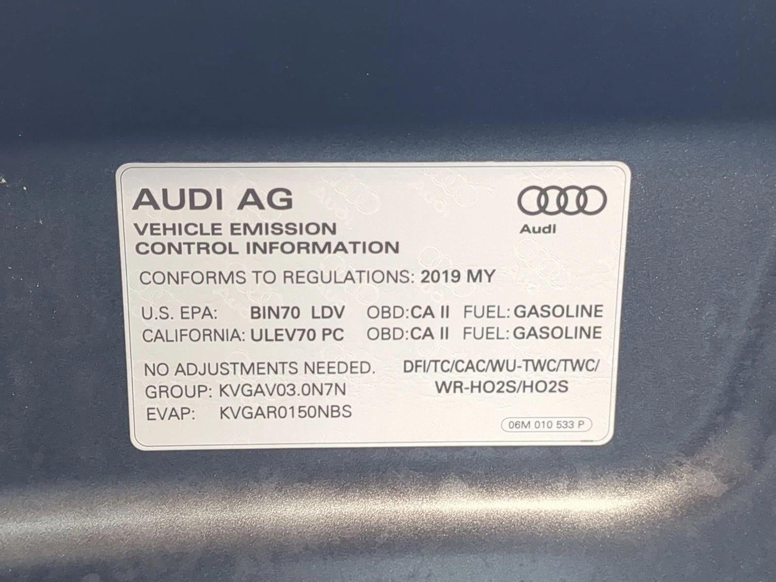 2019 Audi A6 55 Premium