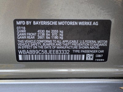 2018 BMW 3 Series 330i