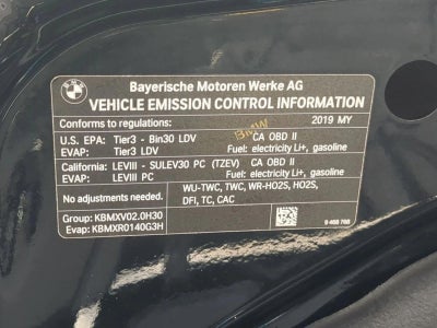 2019 BMW 530e iPerformance