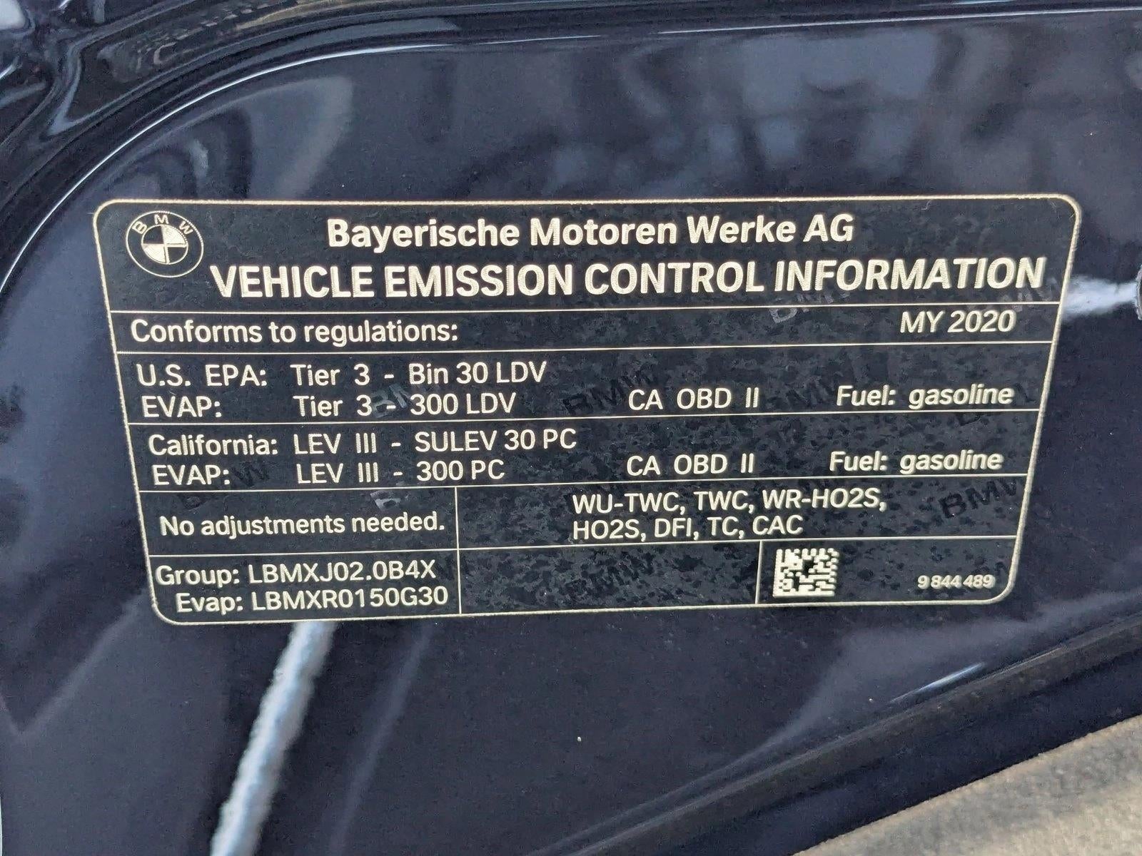 2020 BMW 530i 530i