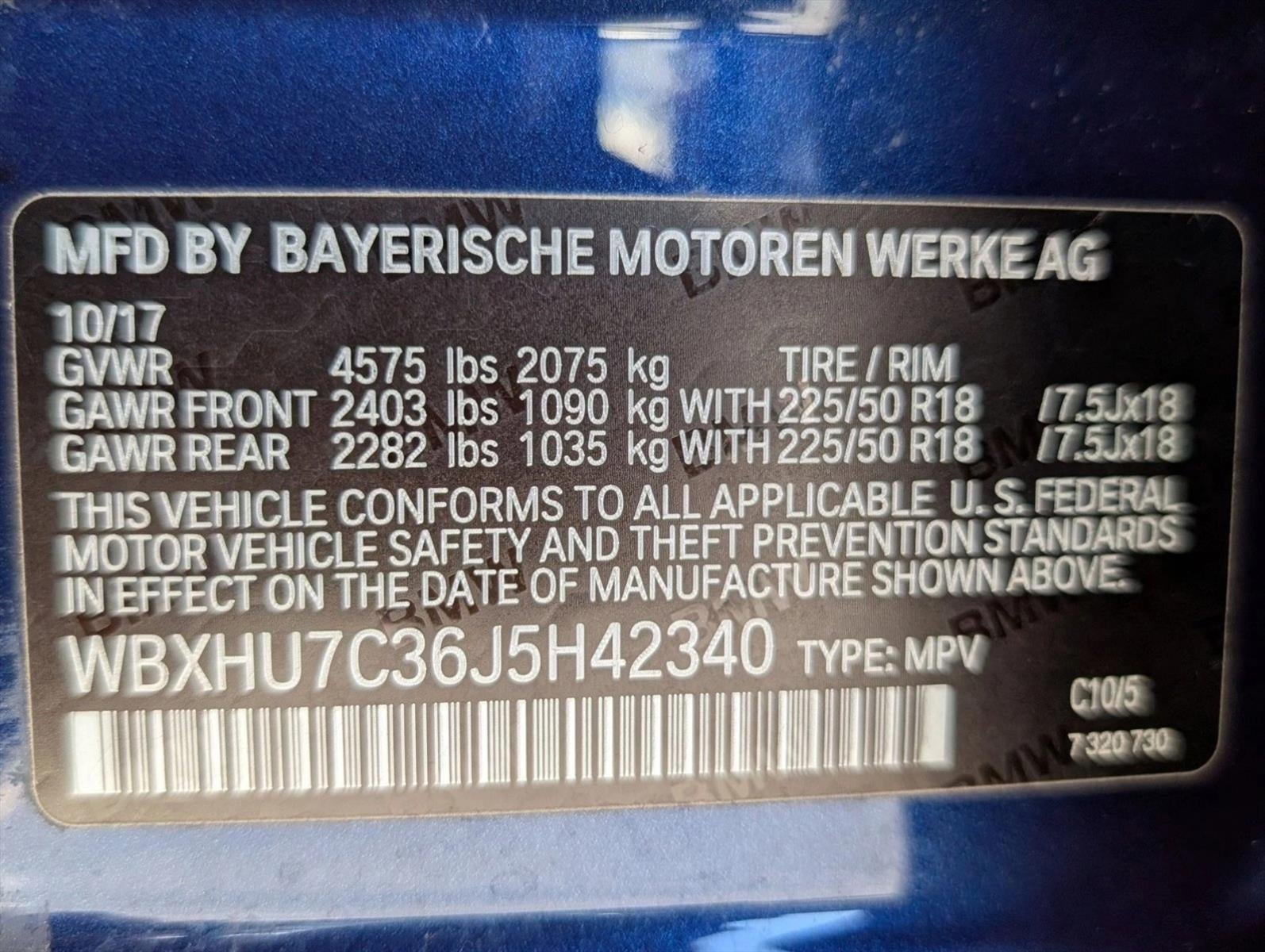 2018 BMW X1 sDrive28i