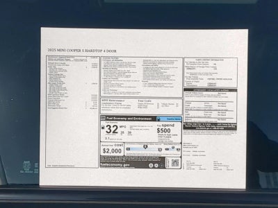 2025 MINI Hardtop 4 Door Cooper S