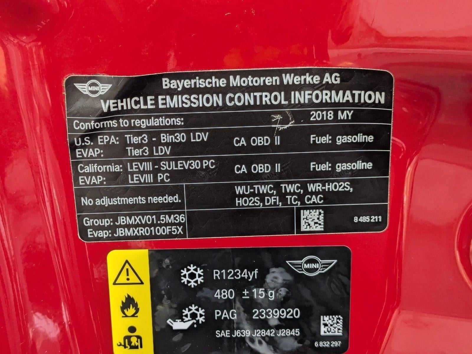 2018 MINI Hardtop 2 Door Cooper