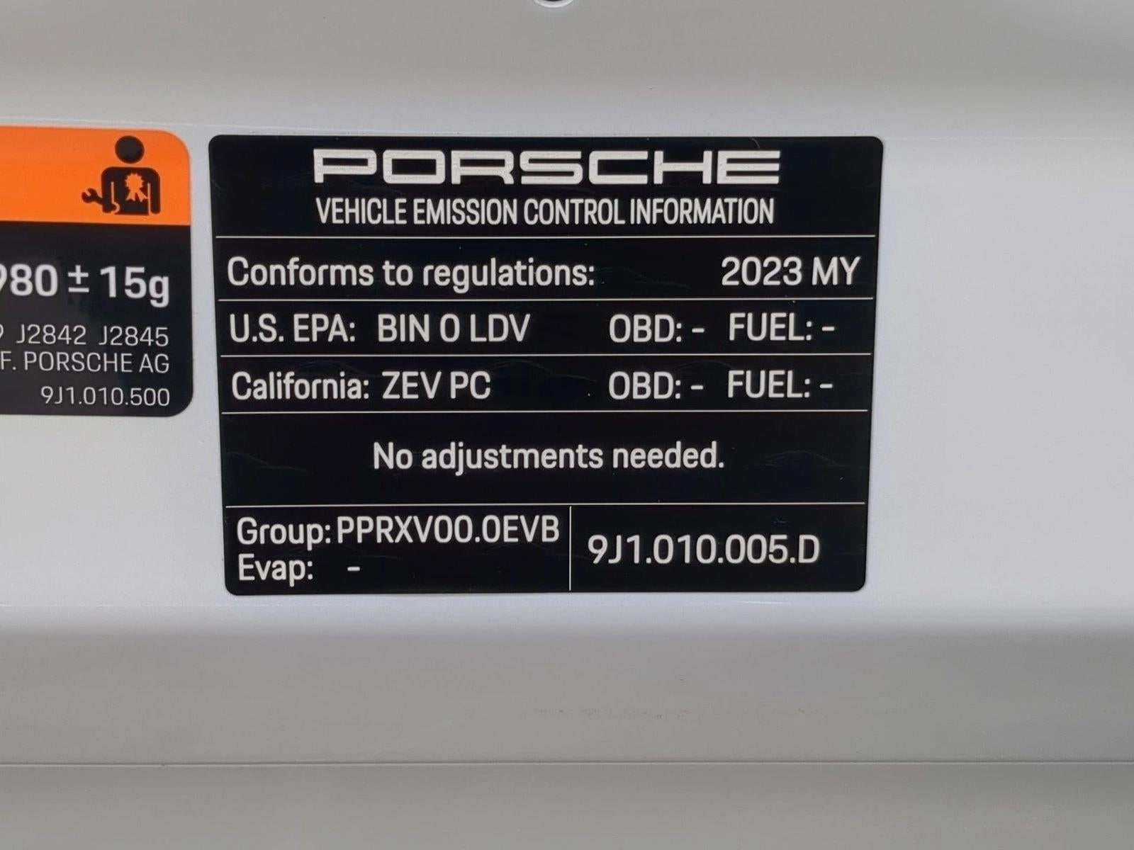 2023 Porsche Taycan Base