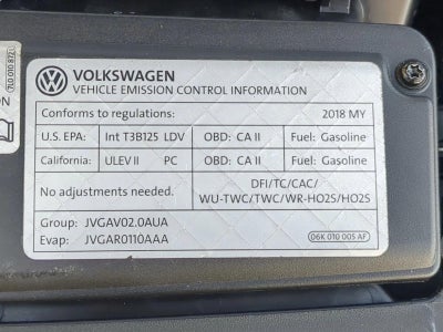 2018 Volkswagen Golf R Base